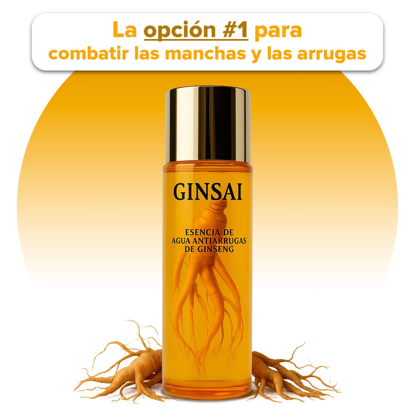 GINSAI® | ESENCIA DE GINSENG COREANO ANTIARRUGAS