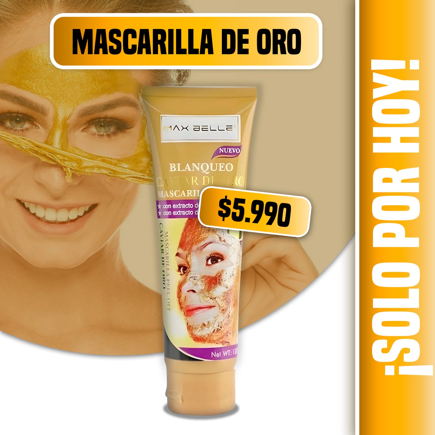 MASCARILLA DE ORO