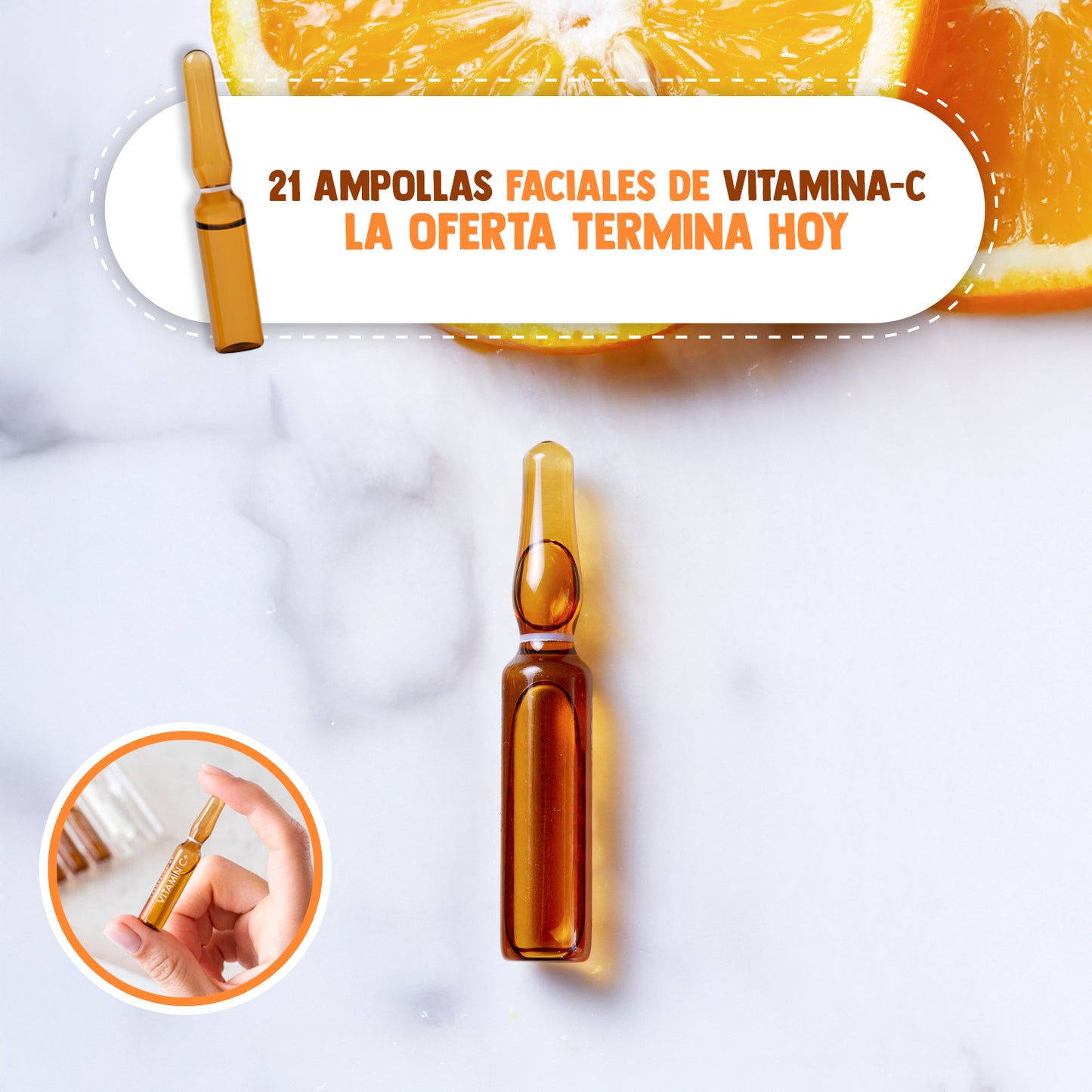 VITA-C® | PACK 21 AMPOLLAS FACIALES DE VITAMINA C