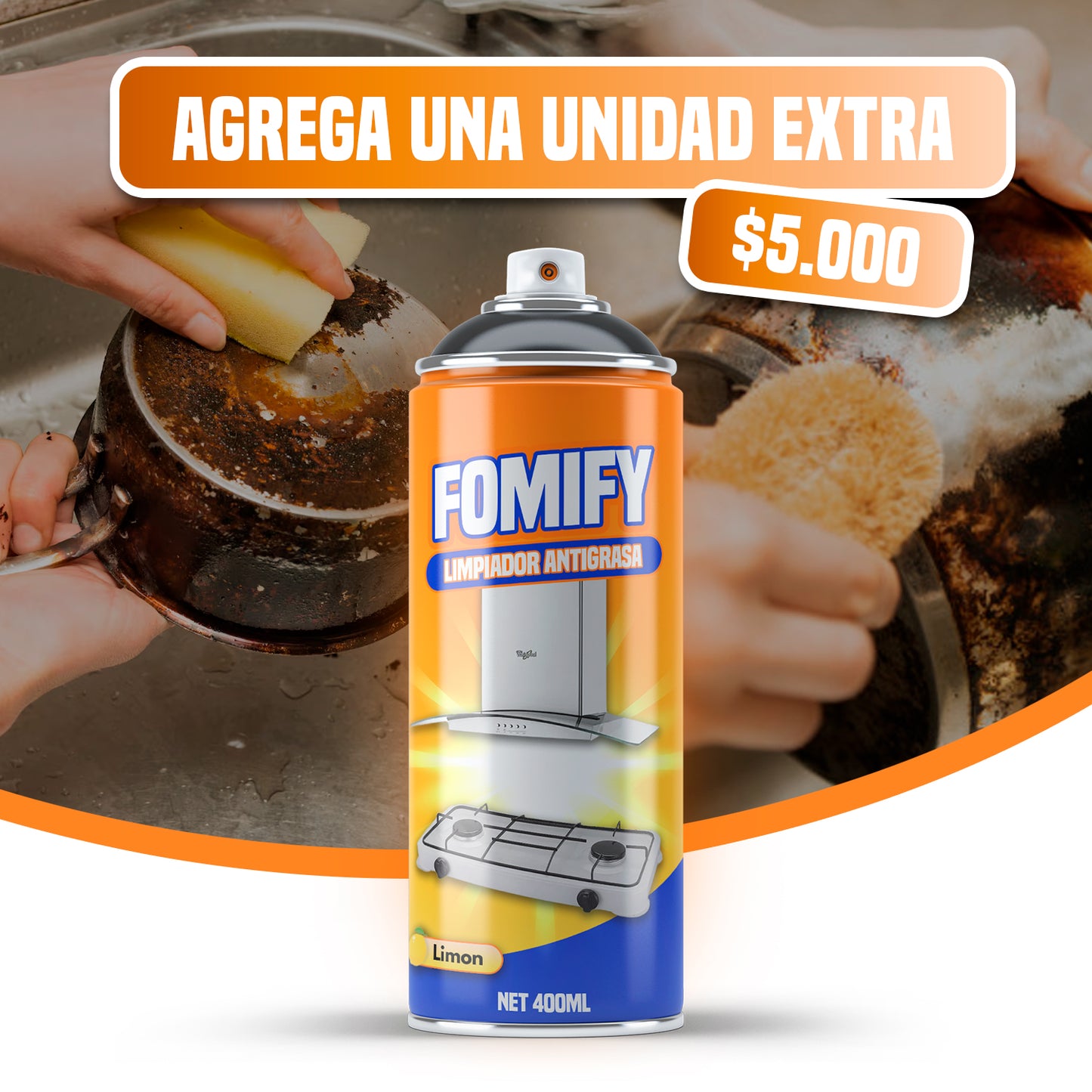UNIDAD EXTRA - FOMIFY ANTIGRASA