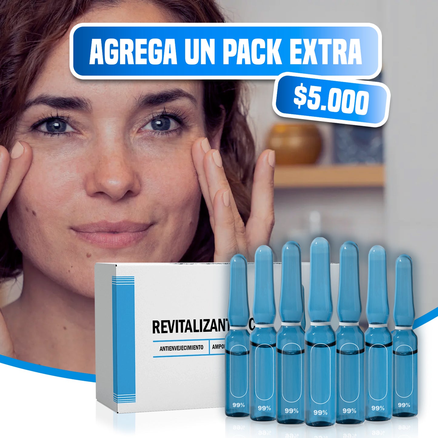 PACK EXTRA DE 7 AMPOLLAS FACIALES HIALURA